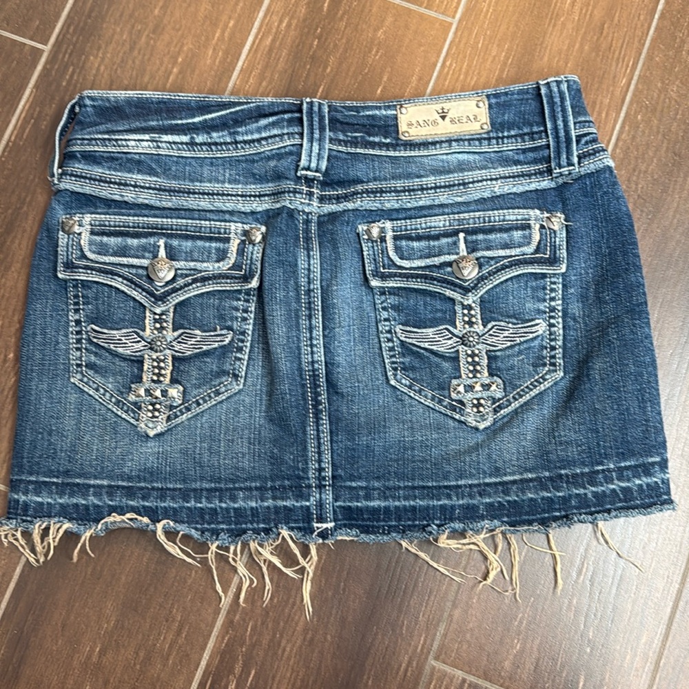 SANG REAL - Jean Skirt - Excellent Condition, worn once - Size 29